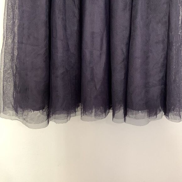 THE CHILDREN’S PLACE | Girls Navy Floral Lace Tulle Tank Dress - Picture 4 of 8